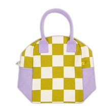 Load image into Gallery viewer, Fluf | Zipper Lunch Bag in Pear Checks
