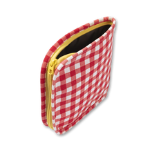 Load image into Gallery viewer, Fluf | Snack Mat in Gingham Red
