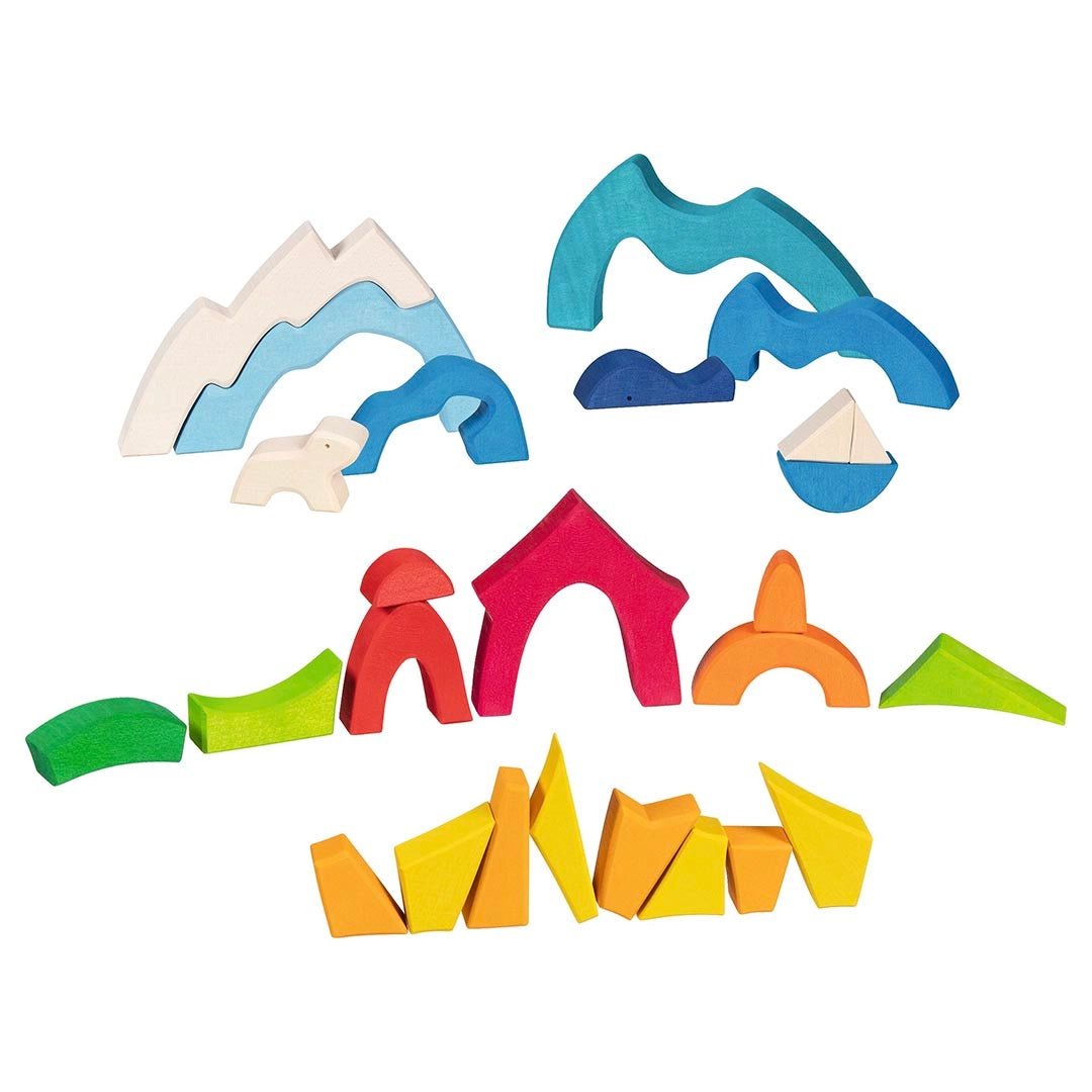 Little Polar Bear Landscape Puzzle