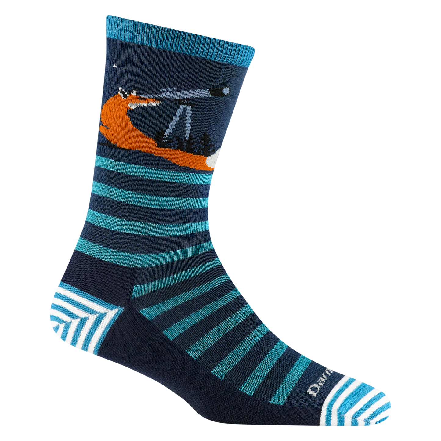 Animal Haus Crew Lightweight Lifestyle Sock in Eclipse
