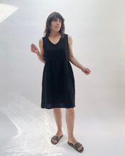 Load image into Gallery viewer, Cut Loose | Flounce Tank Dress in Black
