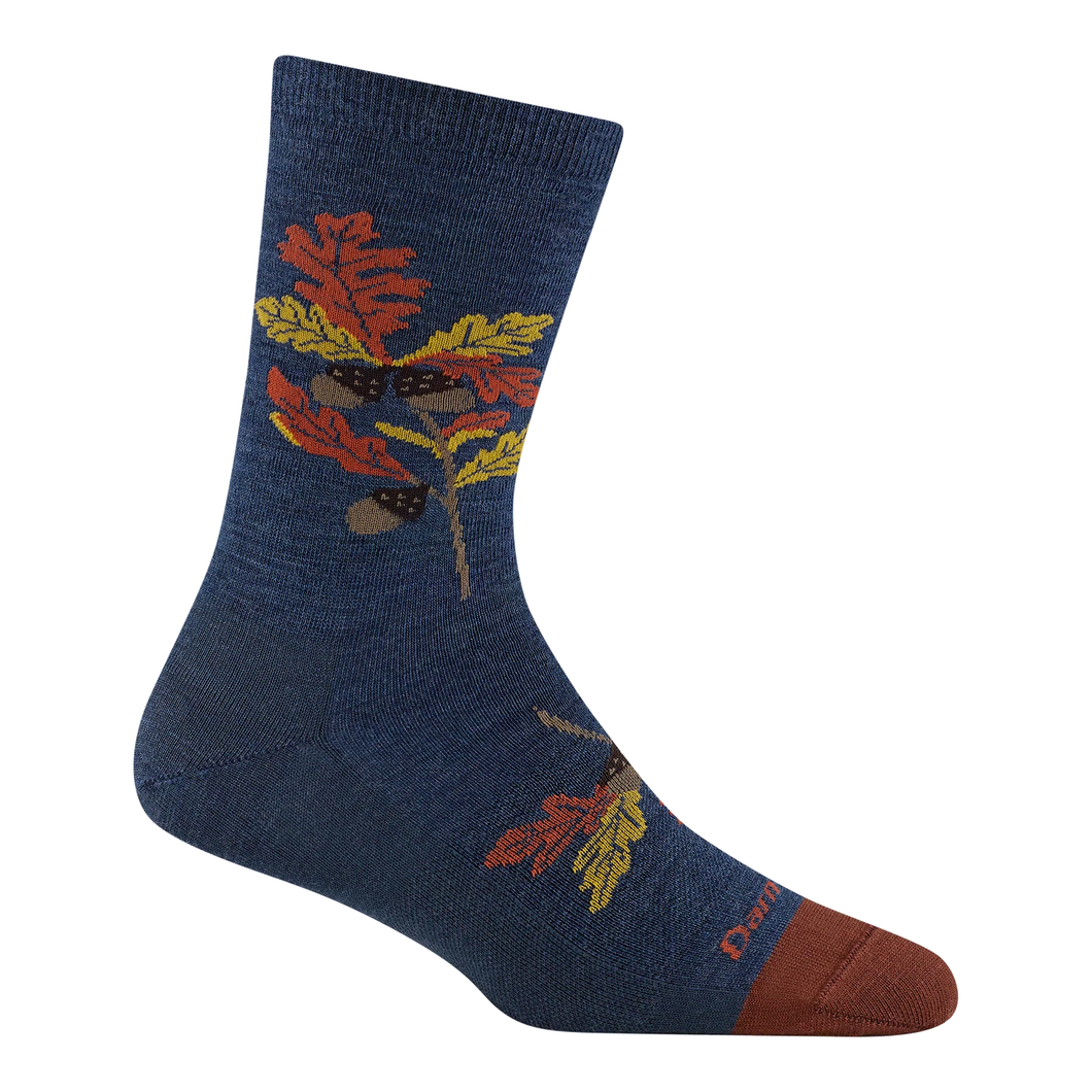 Darn Tough | Blossom Crew Lightweight Lifestyle Socks in Oak Denim