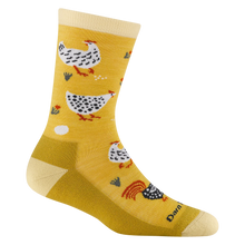 Load image into Gallery viewer, Darn Tough | Mother Clucker Crew Lightweight Lifestyle Sock in Sunny
