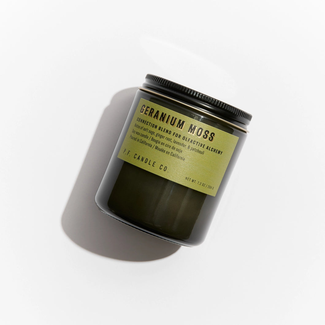 P.F. Candle Co | Geranium Moss Standard Candle
