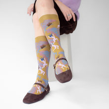 Load image into Gallery viewer, Bonne Maison | Knee High Spirits Socks in Absinthe
