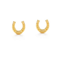 Load image into Gallery viewer, Amano Studio | Tiny Horseshoe Stud Earrings
