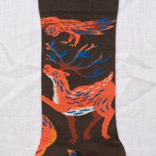 Load image into Gallery viewer, Bonne Maison | Animal Socks in Umber
