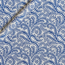 Load image into Gallery viewer, Cambridge Imprint | Seaweed Paisley Patterned Paper in Prussian Blue
