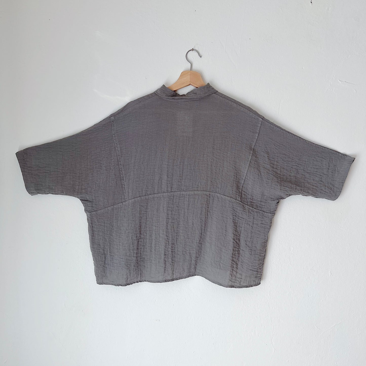 Travel Crinkle Camp Shirt in Eiffel Tower