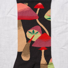 Load image into Gallery viewer, Bonne Maison | Mushroom Socks in Noir
