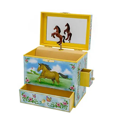 Wild and Free Jewelry Music Box