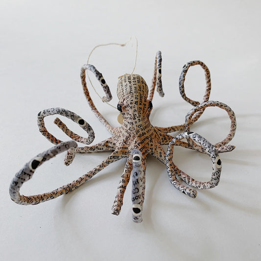 Newsprint Octopus