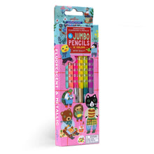 Load image into Gallery viewer, 6 Jumbo Double-Sided Pencils | Sweet Celebrations
