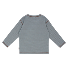 Load image into Gallery viewer, Everyday Multi Striped T-Shirt in Blue
