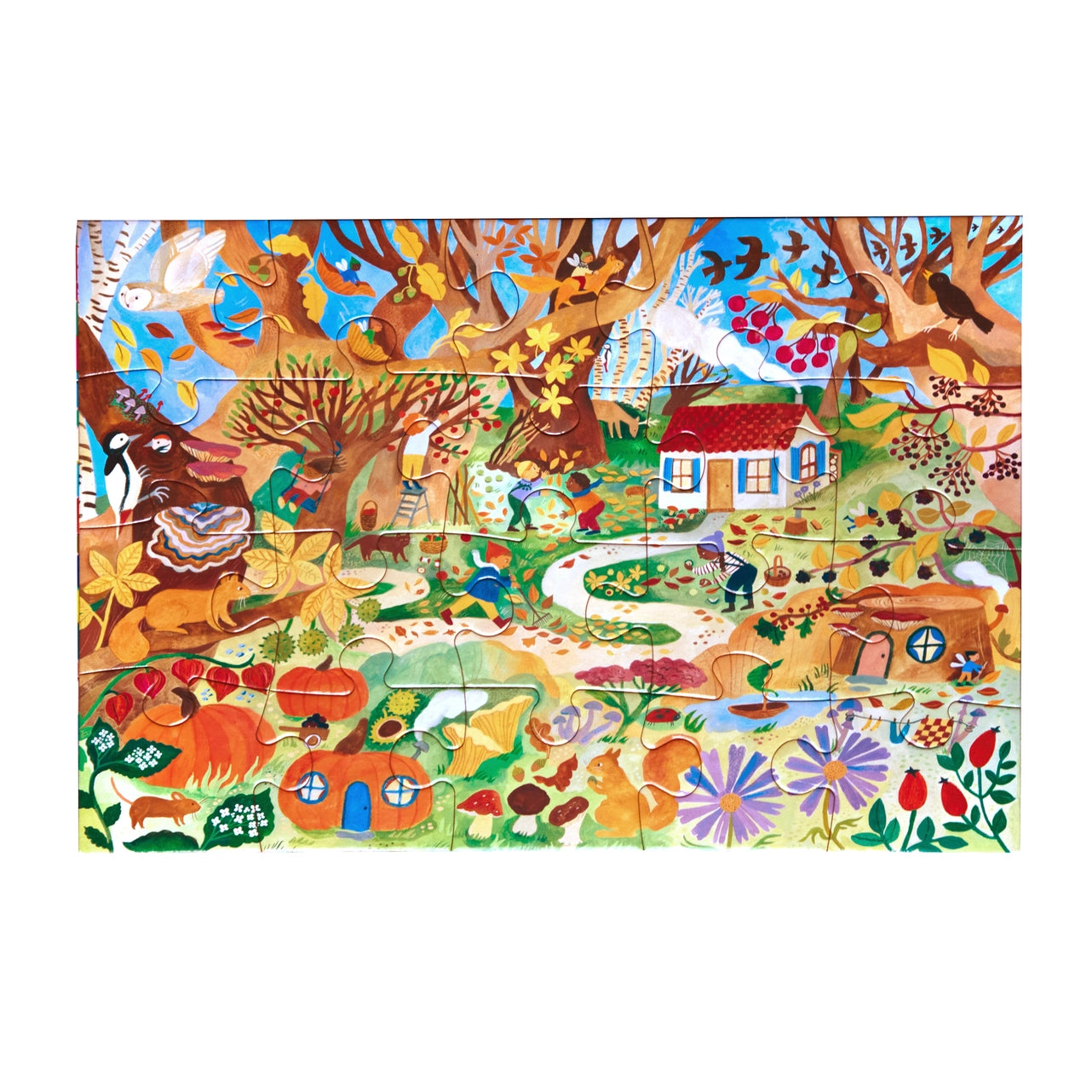 Eeboo | Fairy Cottage 20 Piece Puzzle