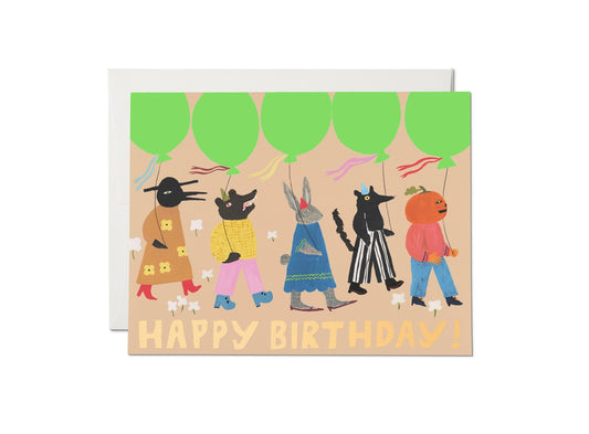Birthday March Card