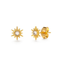Load image into Gallery viewer, Amano Studio | Starburst Stud Earrings in Crystal
