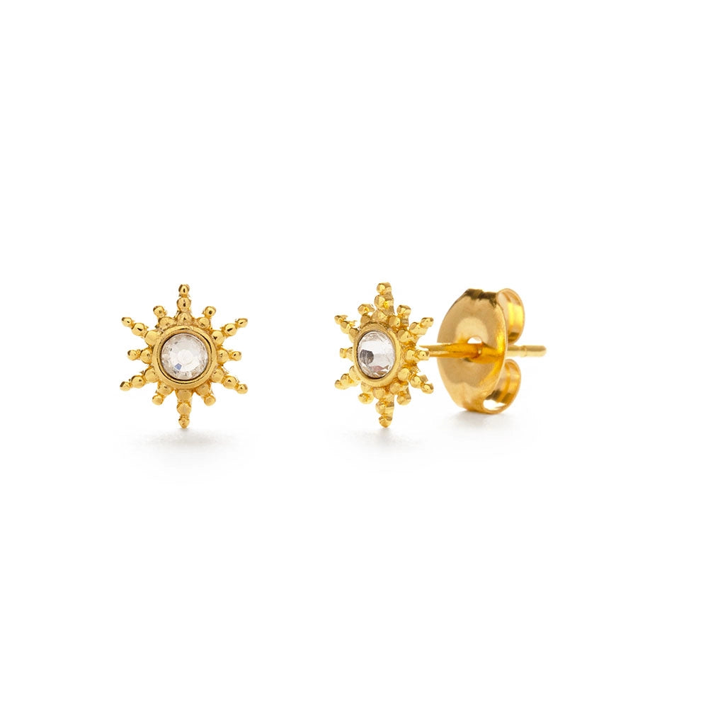 Amano Studio | Starburst Stud Earrings in Crystal