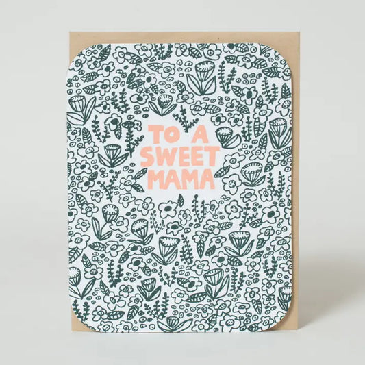 Sweet Mama Floral Card