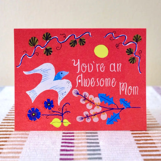 Awesome Mom Card