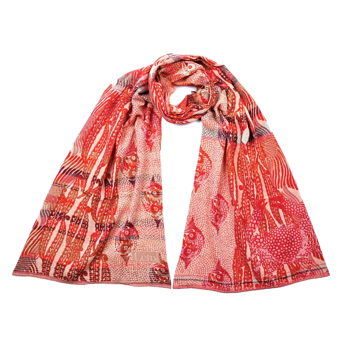 Ariel Scarf in Red