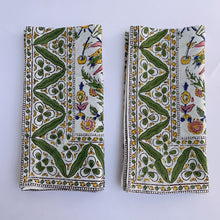 Load image into Gallery viewer, Blockprint Napkin Set/4 | Victoria &amp; Albert
