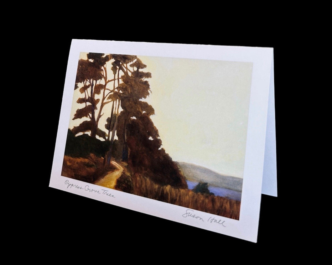 Cypress Grove Trees Card