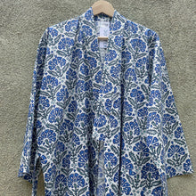 Load image into Gallery viewer, Blue Chrysanthemum Robe

