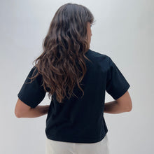 Load image into Gallery viewer, Pacific Cotton | Crop Crew in Black
