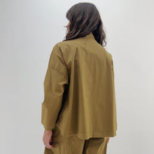 Load image into Gallery viewer, Eleven Stitch | Stand Collar Jacket in Olive
