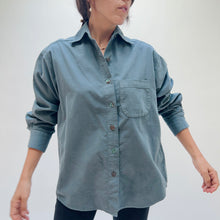 Load image into Gallery viewer, Bryn Walker | Corduroy Boyfriend Button Down in Ventana
