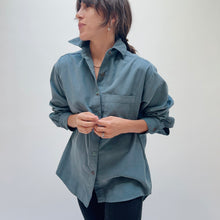 Load image into Gallery viewer, Bryn Walker | Corduroy Boyfriend Button Down in Ventana
