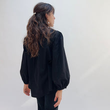 Load image into Gallery viewer, Bryn Walker | Long Sleeve Lucinda Top in Black
