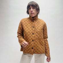 Load image into Gallery viewer, Cut Loose | Quilted Parachute Crop Jacket in Brass
