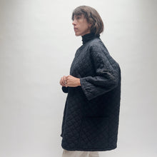 Load image into Gallery viewer, Cut Loose | Quilted One Size Zip Jacket in Nightsky
