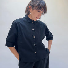 Load image into Gallery viewer, Eleven Stitch | Camp Shirt in Black
