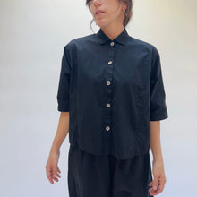 Load image into Gallery viewer, Eleven Stitch | Camp Shirt in Black
