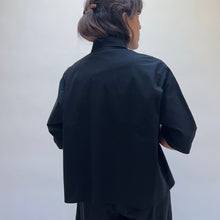 Load image into Gallery viewer, Eleven Stitch | Camp Shirt in Black
