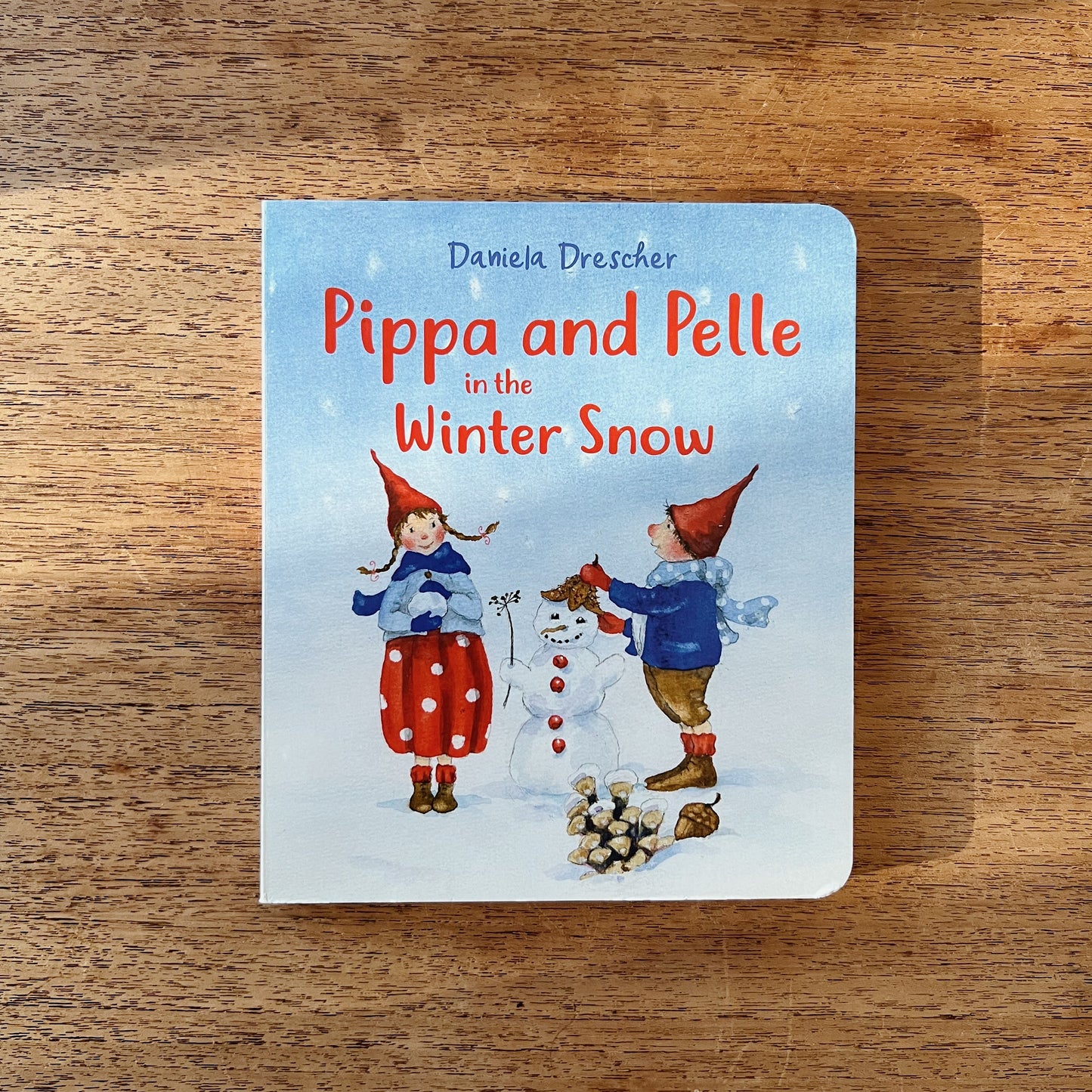 Pippa and Pelle in the Winter Snow
