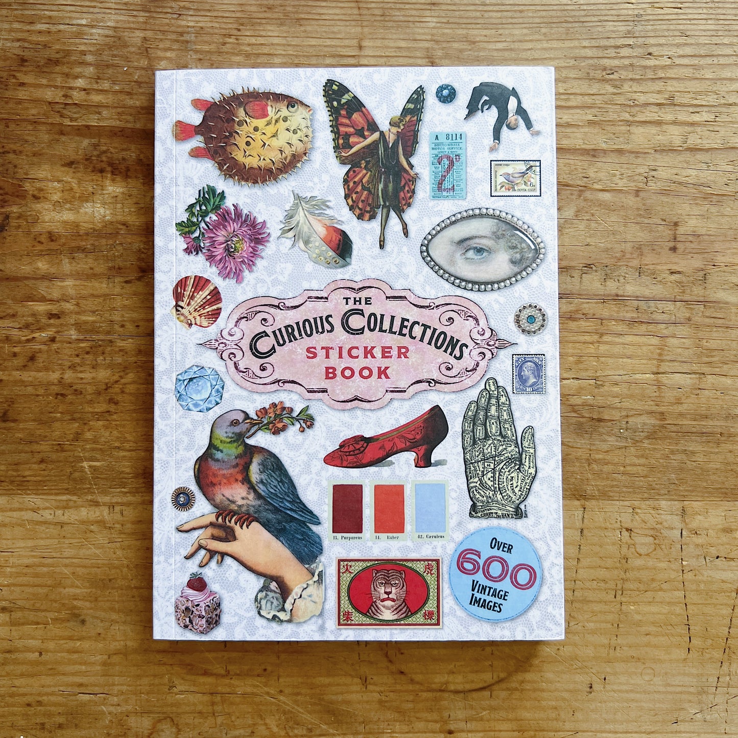 The Curious Collections Sticker Book