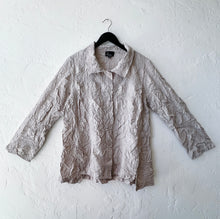 Load image into Gallery viewer, Olivia by Habitat | Crush Travel Barcelona Button Down Shirt in Cloud
