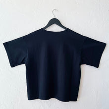 Load image into Gallery viewer, Pacific Cotton | Crop Crew in Black
