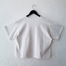 Load image into Gallery viewer, Pacific Cotton | Crop Crew in Cream
