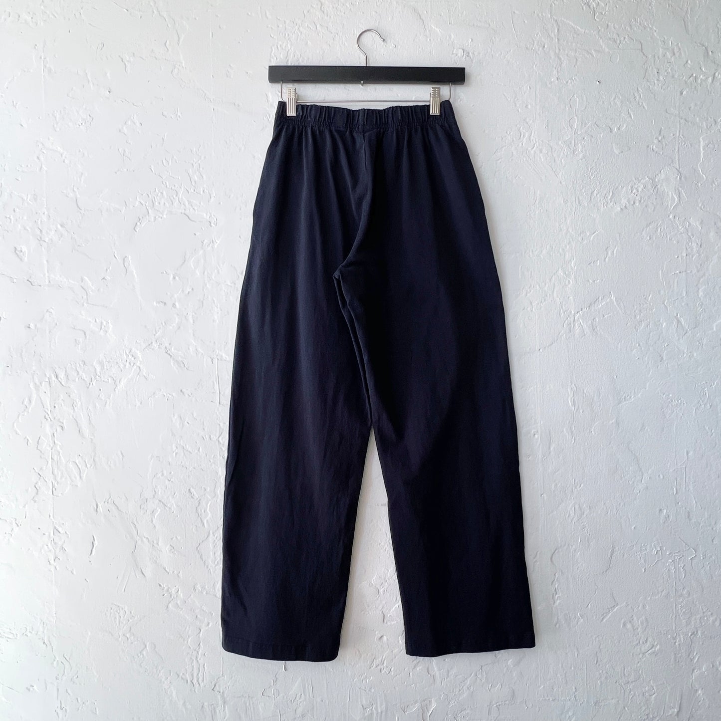 Cotton Travel Pant in Black