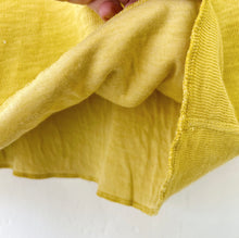 Load image into Gallery viewer, North Star Base | Crop Double Cotton Tee in Golden Olive
