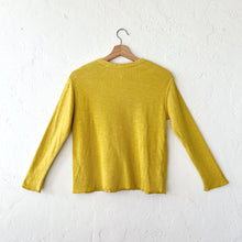 Load image into Gallery viewer, North Star Base | Crop Double Cotton Tee in Golden Olive
