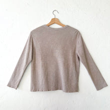 Load image into Gallery viewer, North Star Base | Crop Double Cotton Tee in Haze
