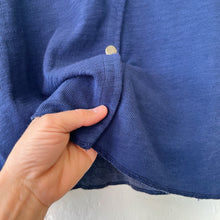 Load image into Gallery viewer, North Star Base | Snap Front Cardigan in Indigo
