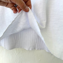 Load image into Gallery viewer, North Star Base | Double Cotton Tee in Chalk
