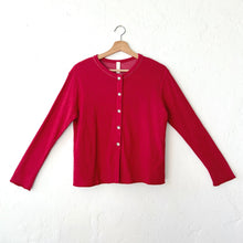 Load image into Gallery viewer, North Star Base | Snap Front Cardigan in Cinnabar
